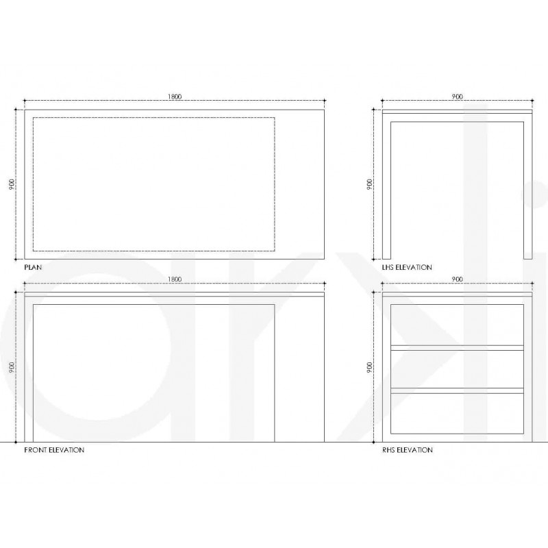 4 Seater Tall Table