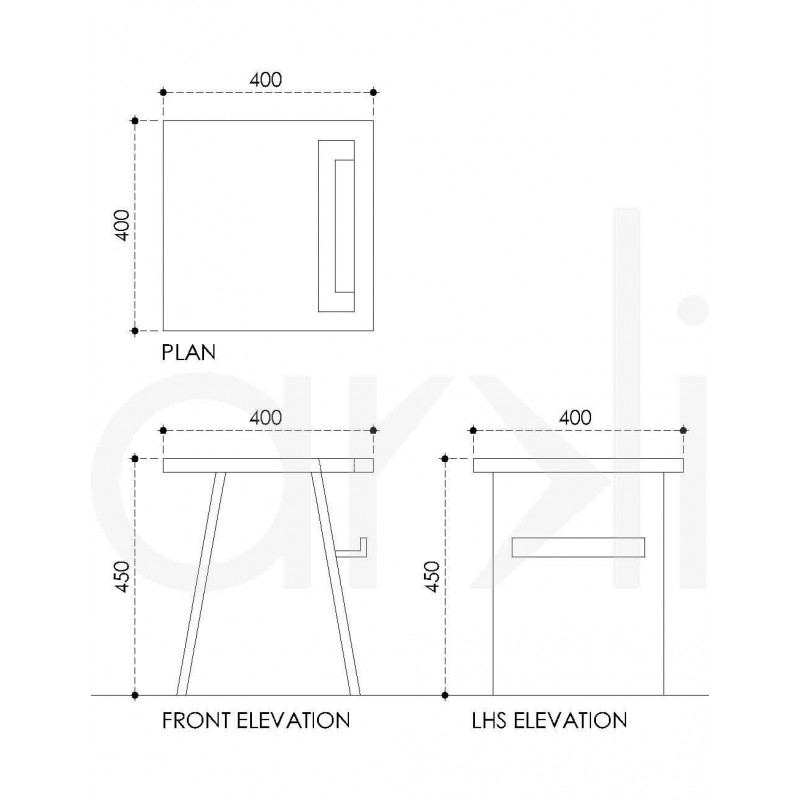 Book Holder Corner Table