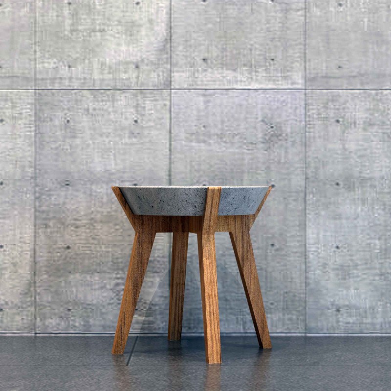 Concrete Tray Table