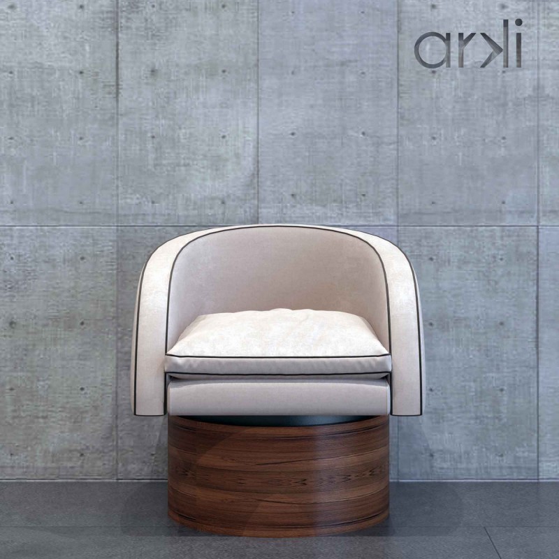Cylindrical Swivel Chair