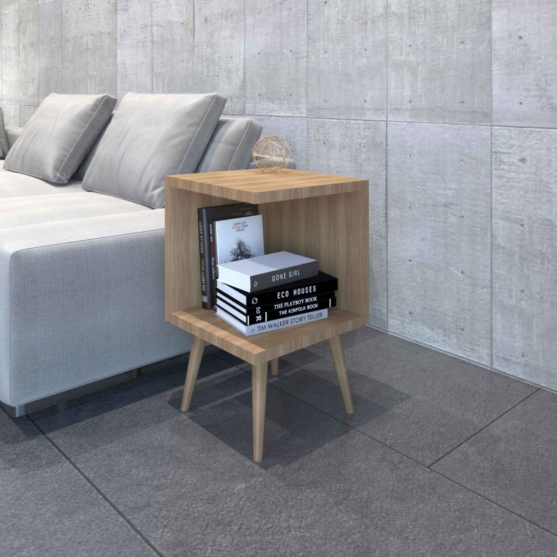 Floating Cube Corner Table