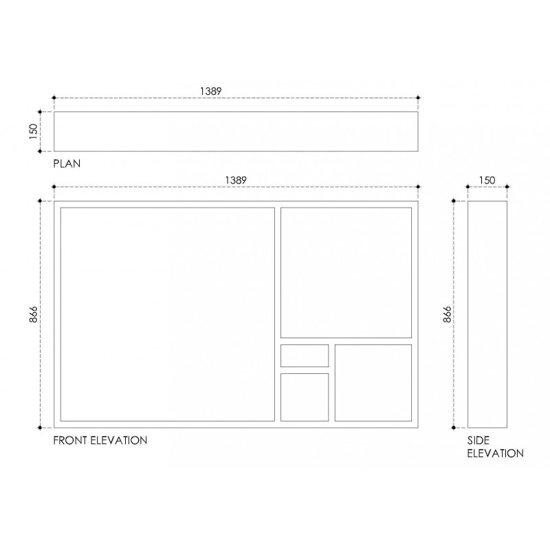 Golden Ratio Bookshelf