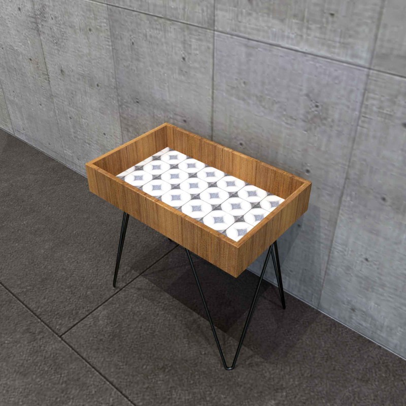 Handmade Tile Tray Table