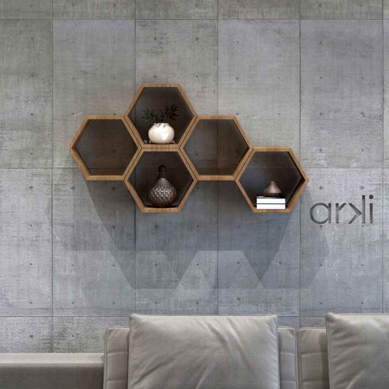 Hexagonal Shelving