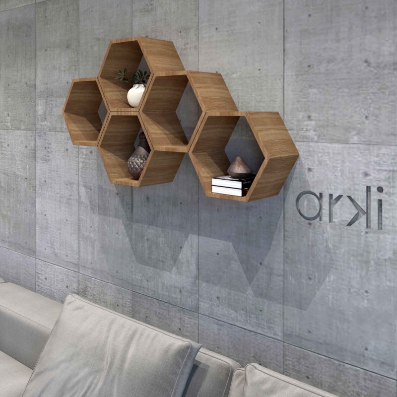 Hexagonal Shelving