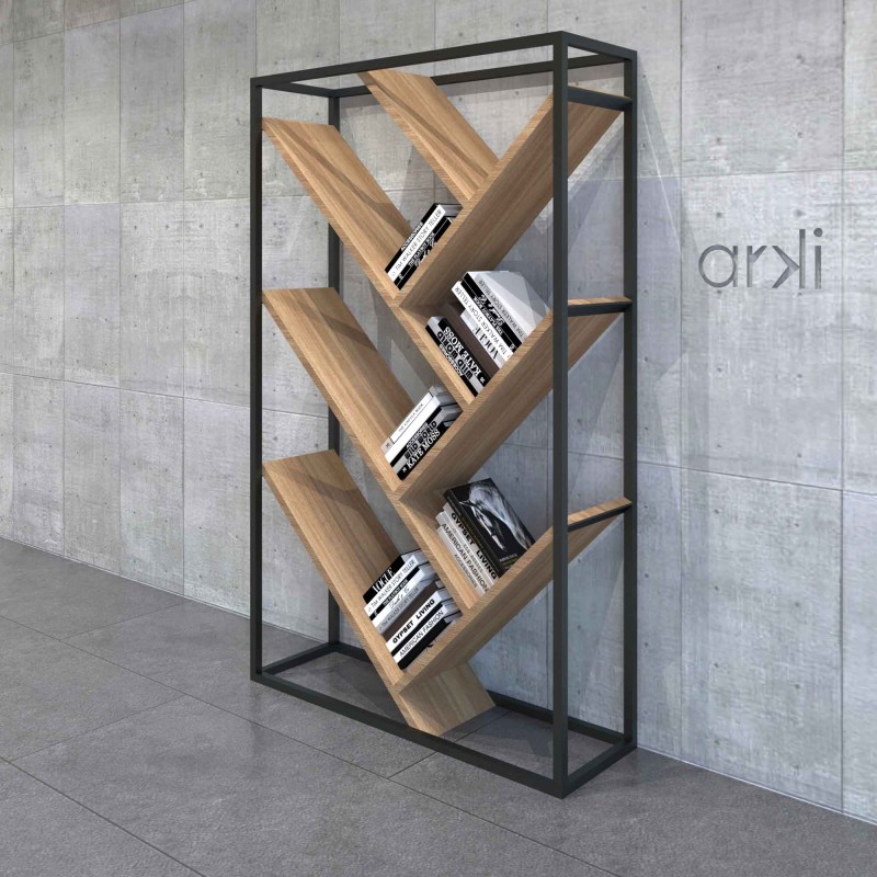 Interlocked "V" Bookshelf