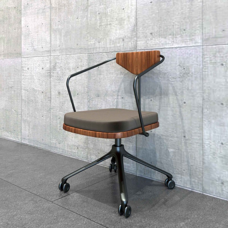 Metal Study Chair