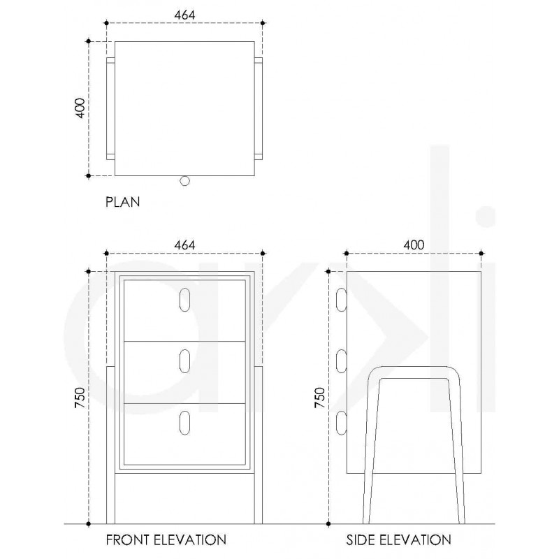 Oak Wood Dresser