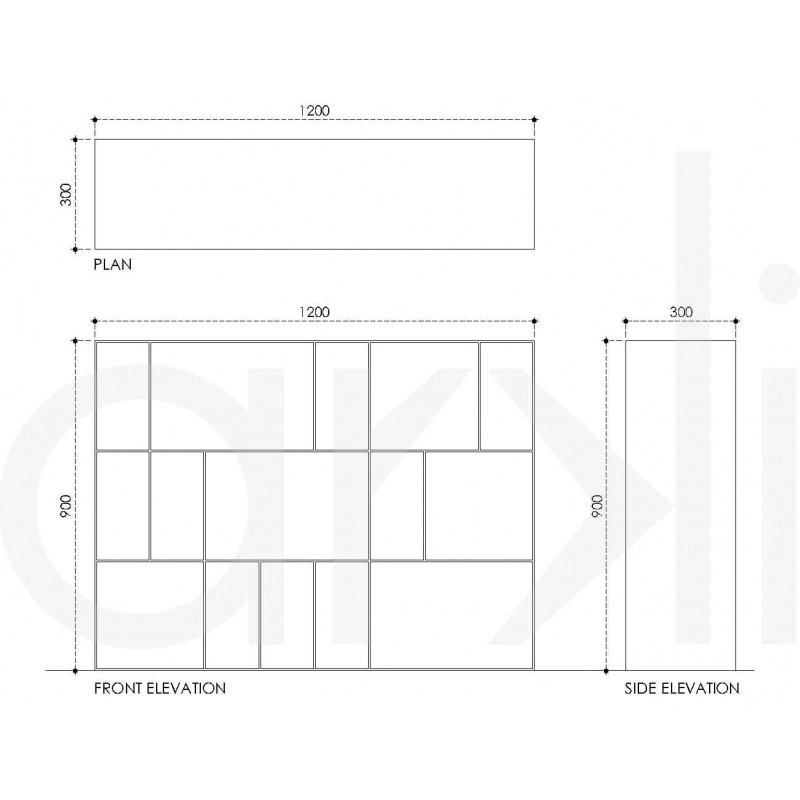 Paper Plane Bookshelf