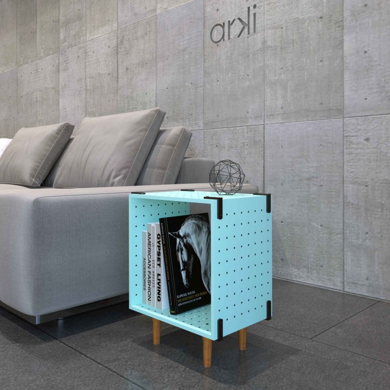 Perforated Corner Table