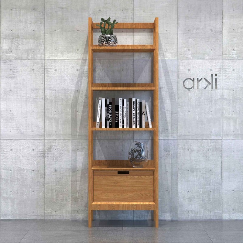 Wooden Tall Bookshelf